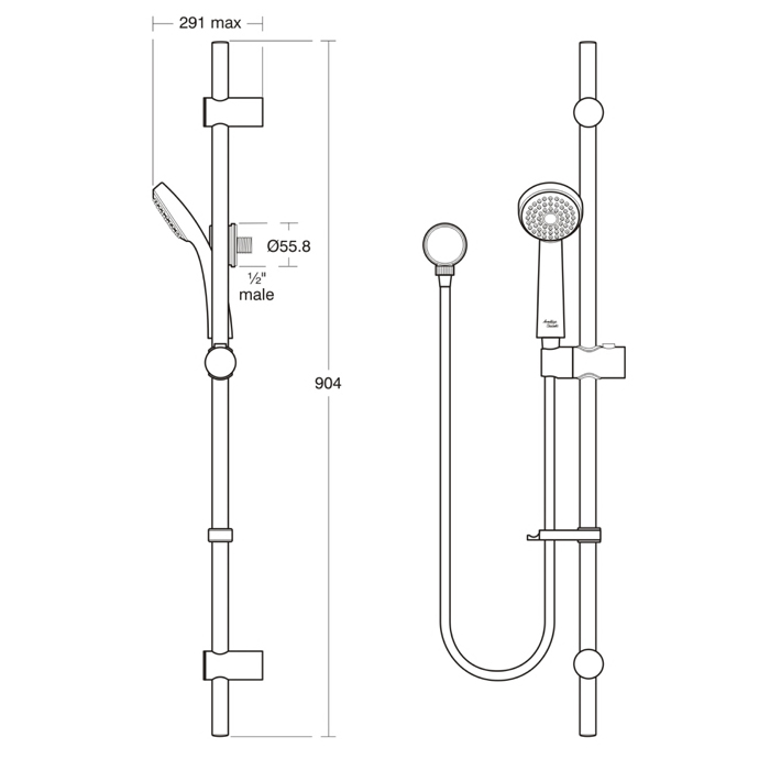 Armaglide 2 Shower Kits | Shower Kits | Showers | Bluebook