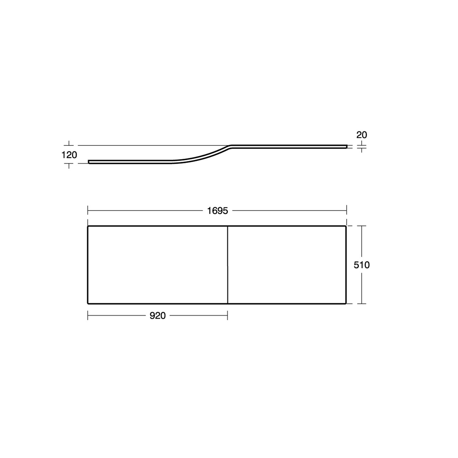 Connect Air 170cm x 80cm Idealform Plus+ Shower Baths | Shower | Baths ...