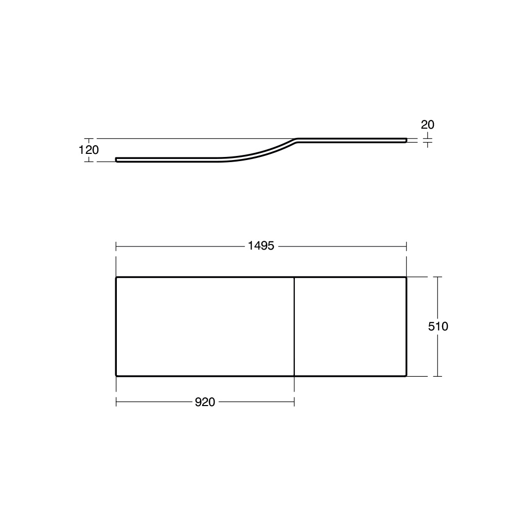 Connect Air 150cm x 80cm Idealform Plus+ Shower Baths | Shower | Baths ...