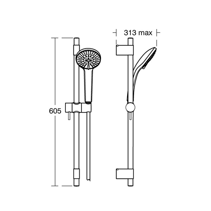 Idealrain Pro M3 Shower Kit | Shower Kits | Showers | Bluebook