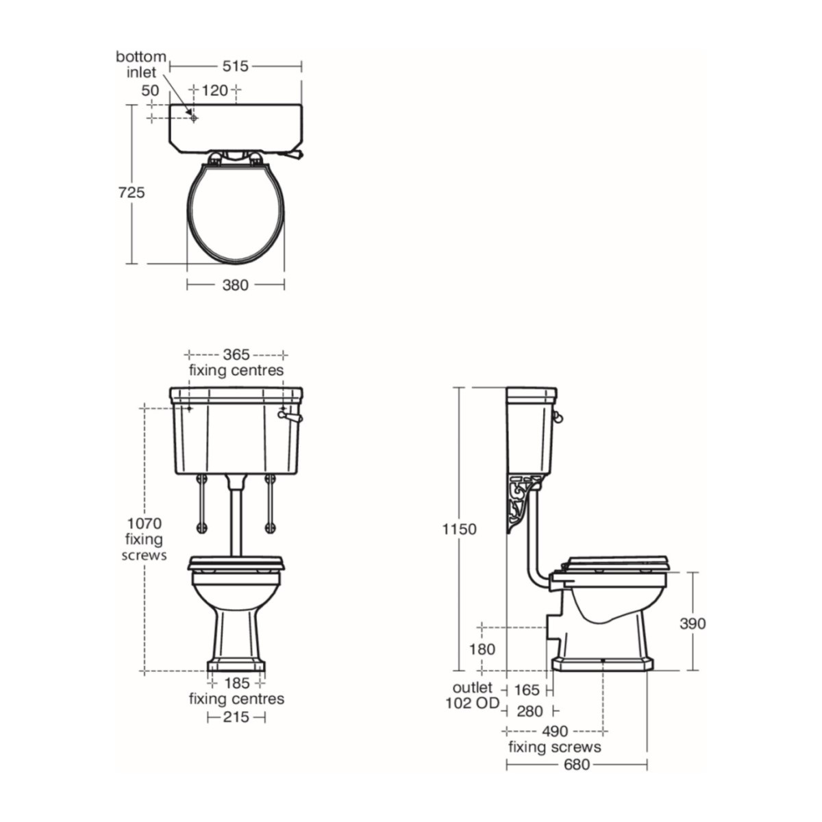 Waverley Low Level Toilet | Low / High Level Toilets | Toilets | Bluebook