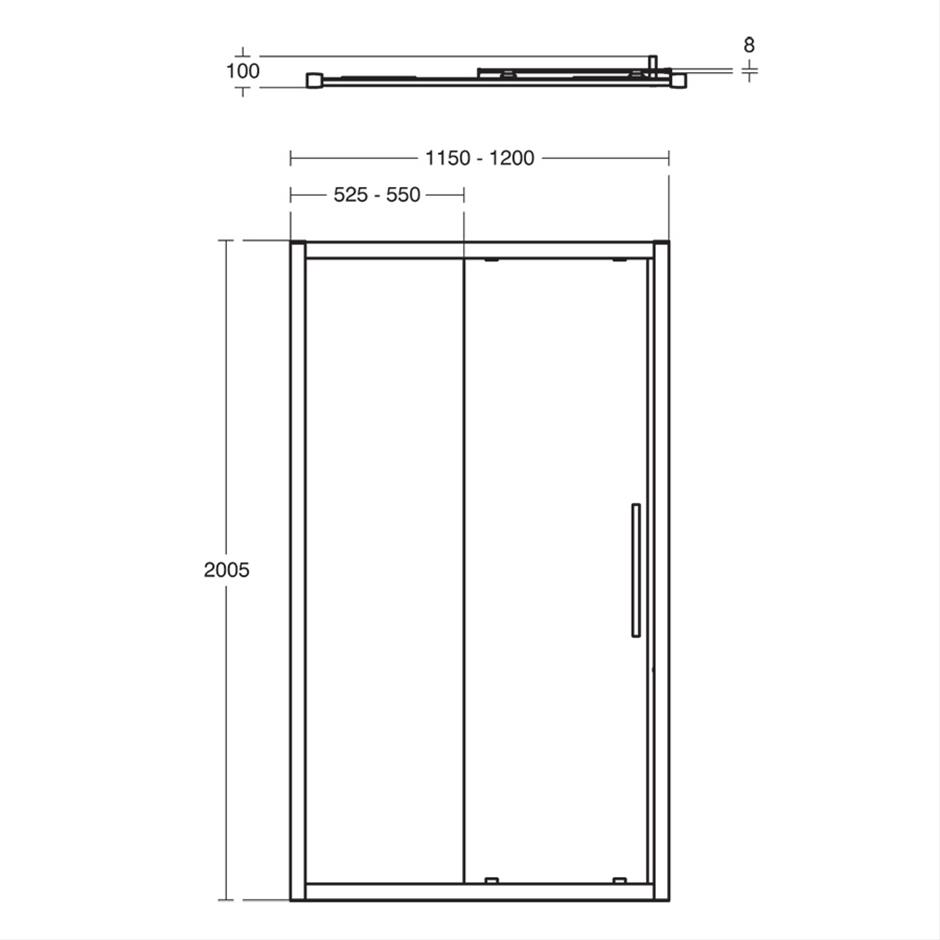 IS i.life Slider Alcove | Alcove | Shower Enclosures | Bluebook