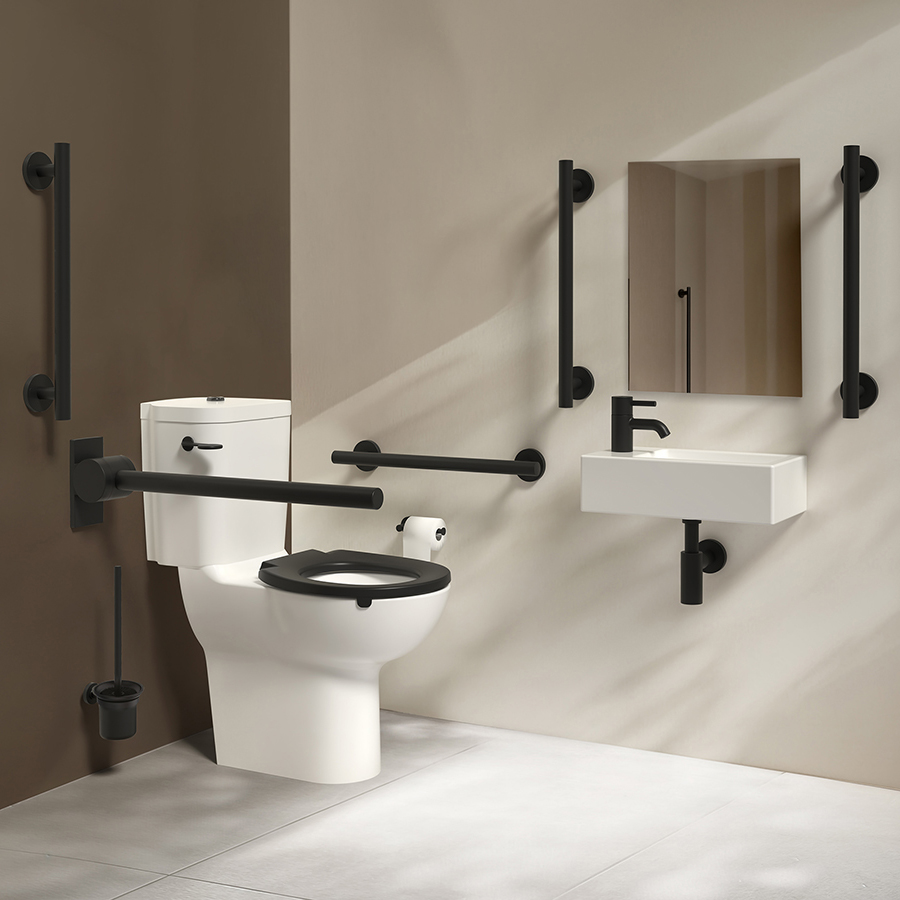 Contour 21+ Close Coupled Doc M Packs With Black Contemporary Rails ...