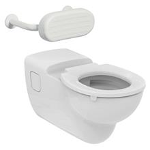 Contour 21 rimless 75cm projection wall hung toilet bowl with horizontal outlet