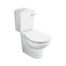 Contour 21 Splash 355mm back-to-wall rimless toilet bowl with horizontal outlet