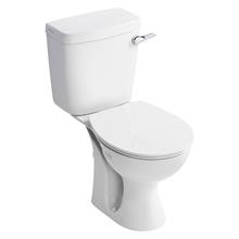 Sandringham 21 close coupled toilet bowl with horizontal outlet