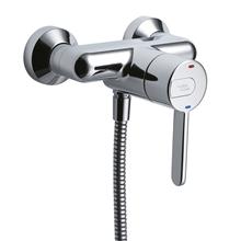 Contour 21 thermostatic exposed shower mixer, lever operated