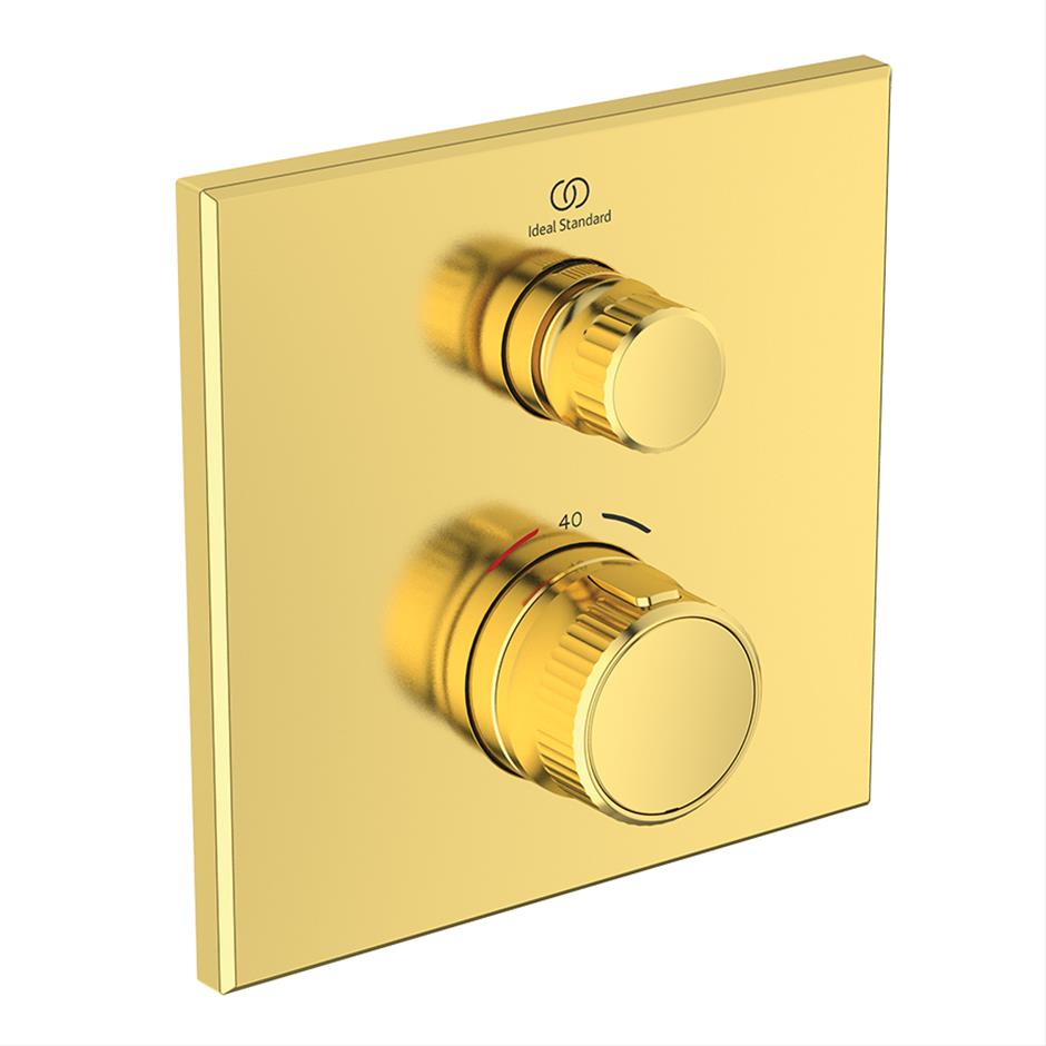 Ceratherm Navigo Built-In Thermostatic 1 Outlet Square Shower 