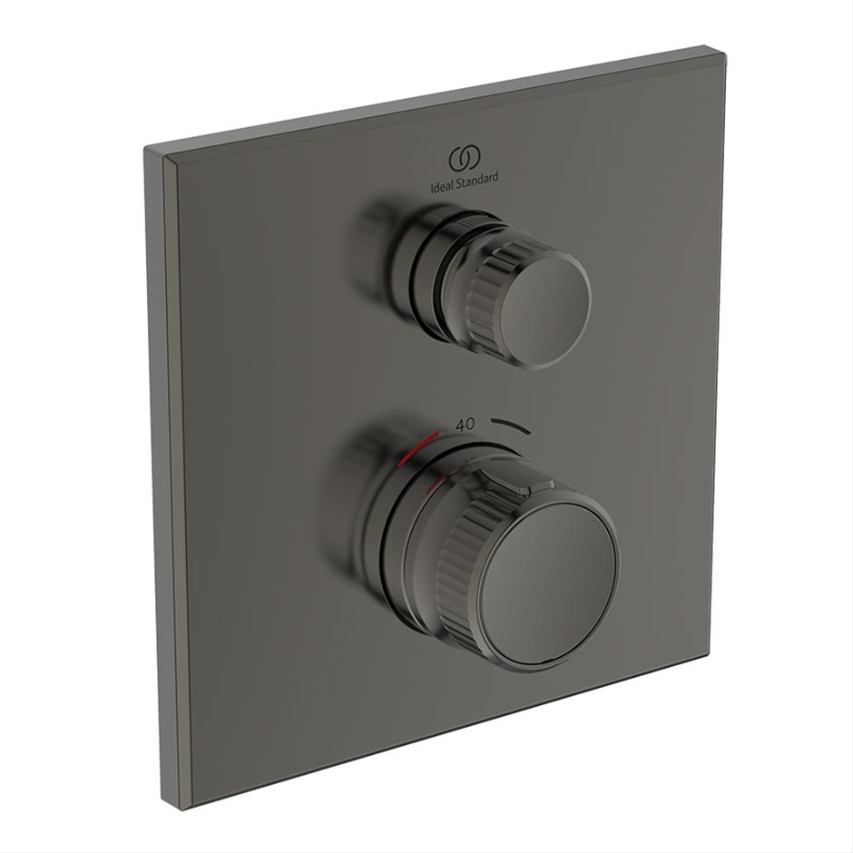 Ceratherm Navigo Built-In Thermostatic 1 Outlet Square Shower 