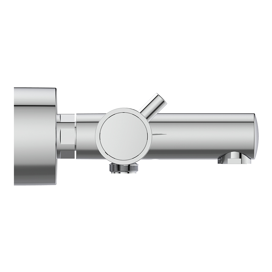 Ceratherm T125 Exposed Thermostatic Wall Mounted Bath Shower Mixer 