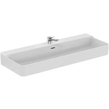 Conca 120cm 1 taphole, washbasin with overflow