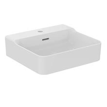 Conca 50cm 1 taphole washbasin with overflow, ground