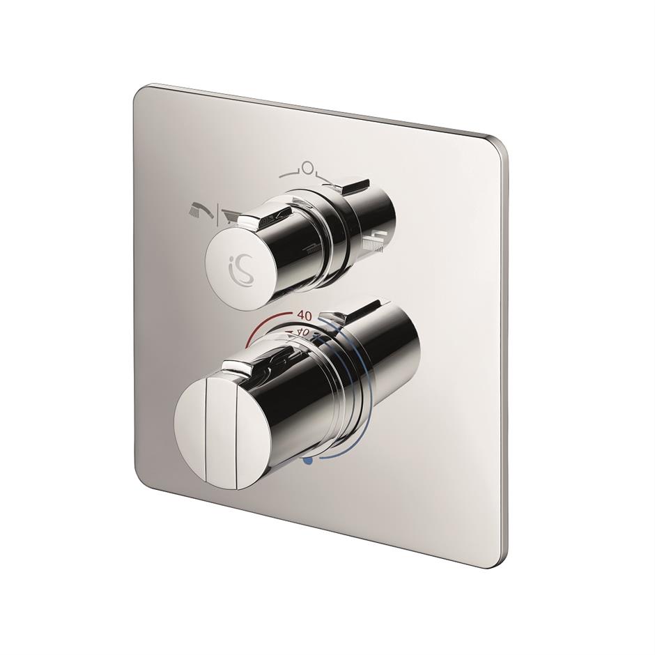 Ideal Standard A5880AA Easybox Slim nuilt in thermostatic bath shower valve 