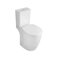 Concept Freedom close coupled raised height toilet bowl with horizontal outlet