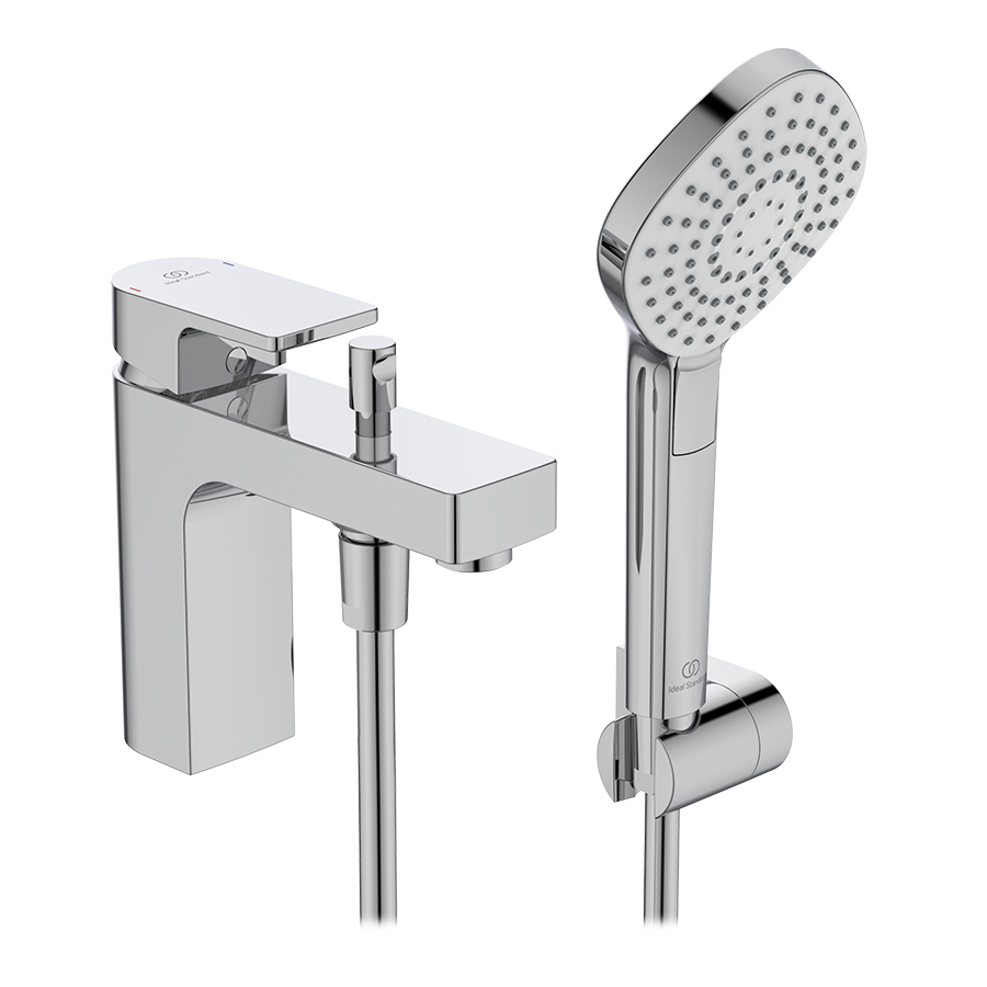 Edge Single Lever 1 Hole Bath Shower Mixer | Bath Shower Mixers | Taps ...