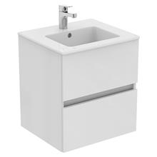 Eurovit+ 50cm wall mounted vanity unit with 2 drawers