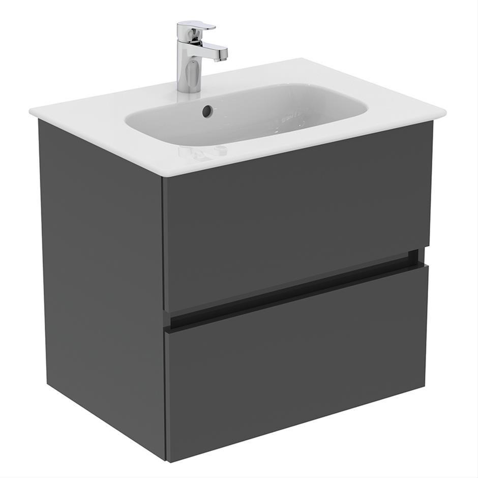 Eurovit+ 50cm /60cm / 70cm / 80cm / 100cm Wall Mounted Vanity Unit 