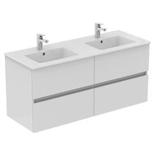 Eurovit+ 120cm wall mounted vanity unit with 4 drawers