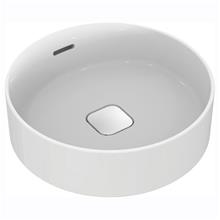 Strada II 45cm round vessel washbasin, no taphole with overflow

