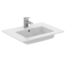 Eurovit+ 60cm vanity furniture washbasin, with overflow - one taphole