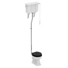 Waverley high level/low level toilet bowl with horizontal outlet