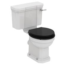 Waverley close coupled toilet bowl with horizontal outlet