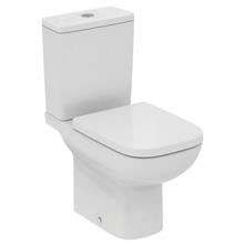 i.life A close coupled wc bowl with horizontal outlet and rimls+ technology