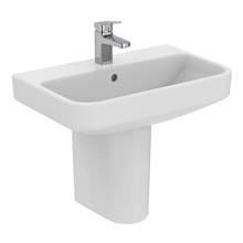 i.life S 60cm compact washbasin, 1 taphole