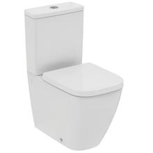 i.life S compact close coupled back to wall wc bowl with horizontal outlet and rimls+ technology