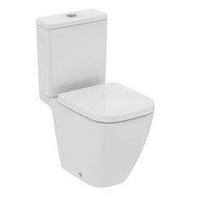 i.life S compact close coupled wc bowl with horizontal outlet and rimls+ technology
